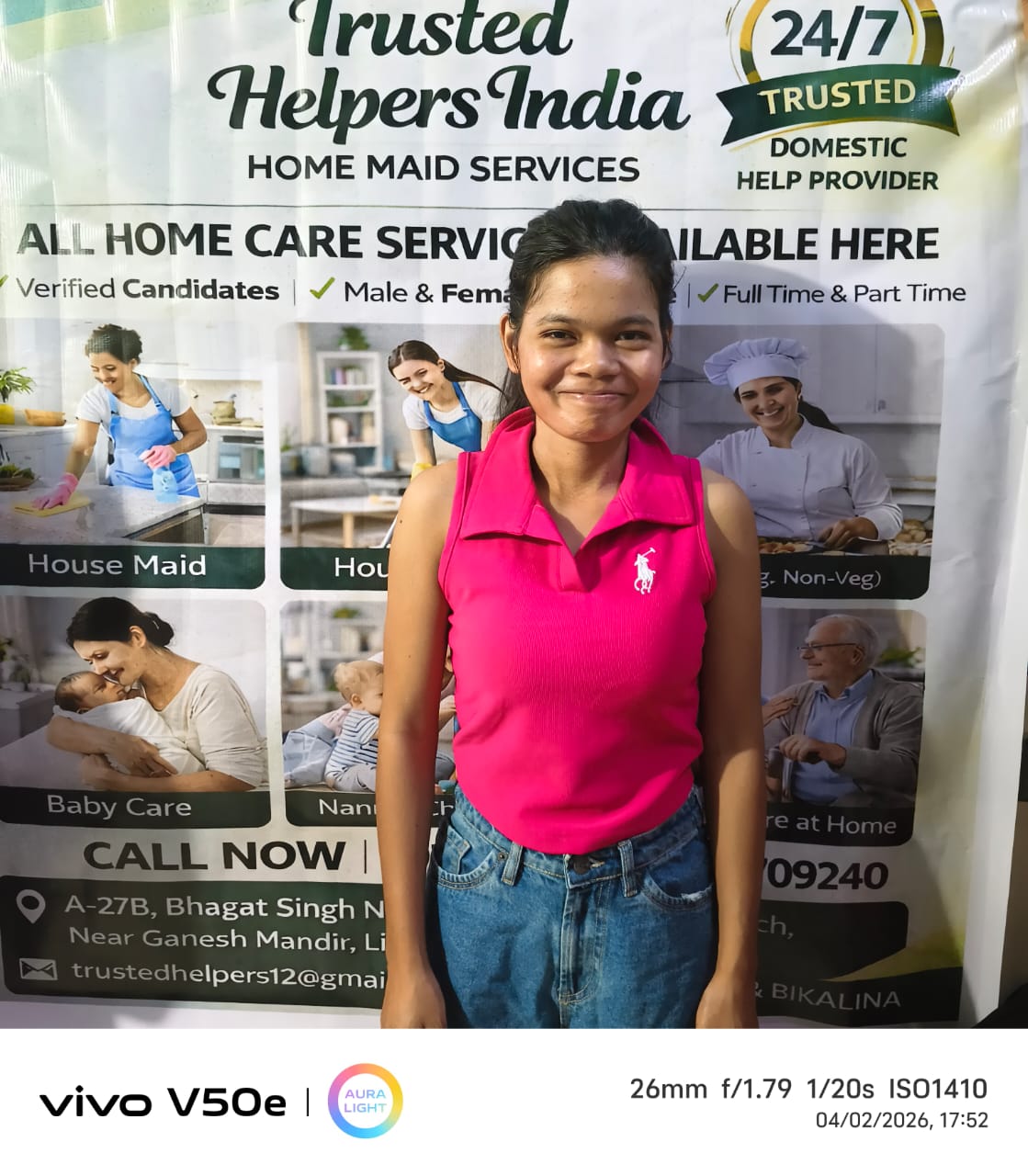 Helper candidate